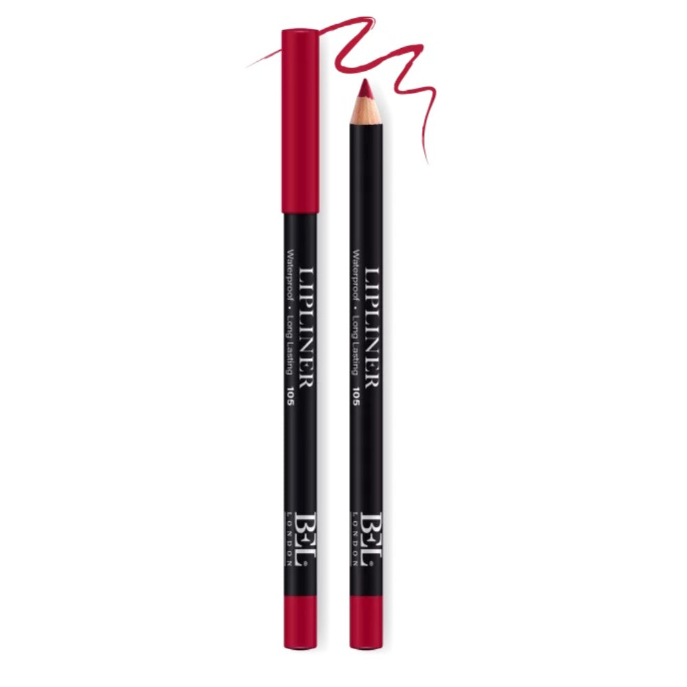 Bel London, BEL London, Hydrogenated Vegetable Oil, Waterproof, Contour, Lip Liner, 105, 0.78 g
