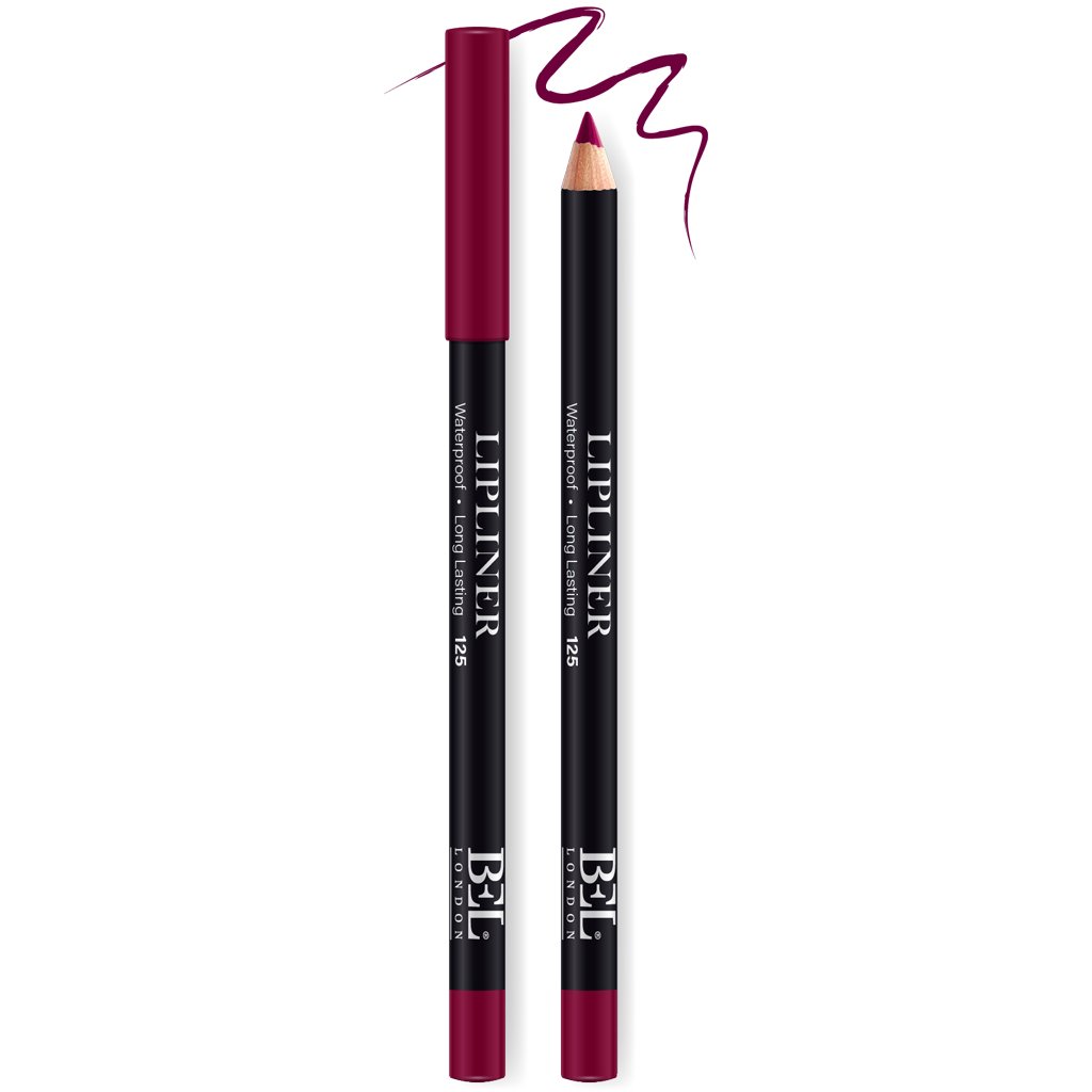 Bel London, BEL London, Hydrogenated Vegetable Oil, Waterproof, Contour, Lip Liner, 125, 0.78 g