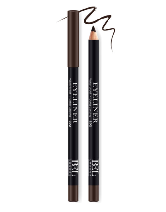 Bel London, BEL London, Hydrogenated Vegetable Oil, Waterproof, Contour, Gel Pencil Eyeliner, 202, 0.78 g