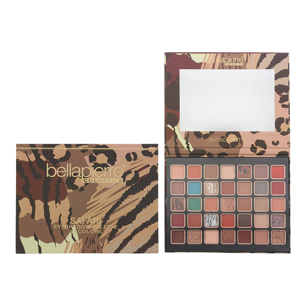 Bellapierre, Safari, Eyeshadow Palette, 35 Shades, 28 g