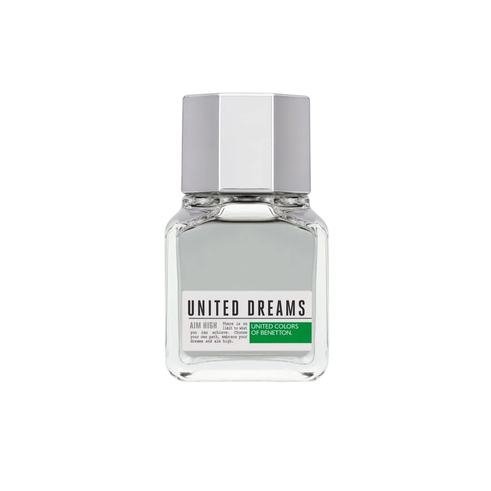 Benetton, United Dreams Aim High, Eau De Toilette, For Men, 60 ml