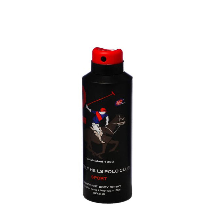 Beverly Hills Polo Club, 1982 - Sport 2, Anti-Perspirant, Deodorant Spray, For Men, 175 ml