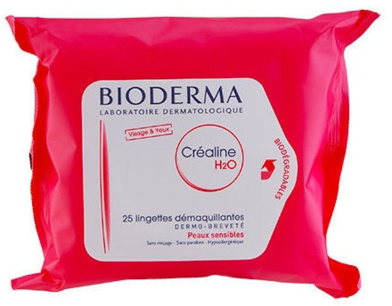 Bioderma, Sensibio , Xylitol, Makeup Remover Wipes