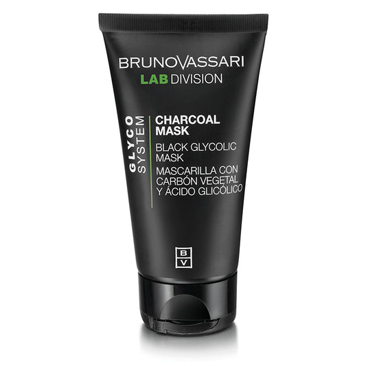 Bruno Vassari, Glyco System, Charcoal, Exfoliating, Cream Mask, For Face, 65 g *Tester