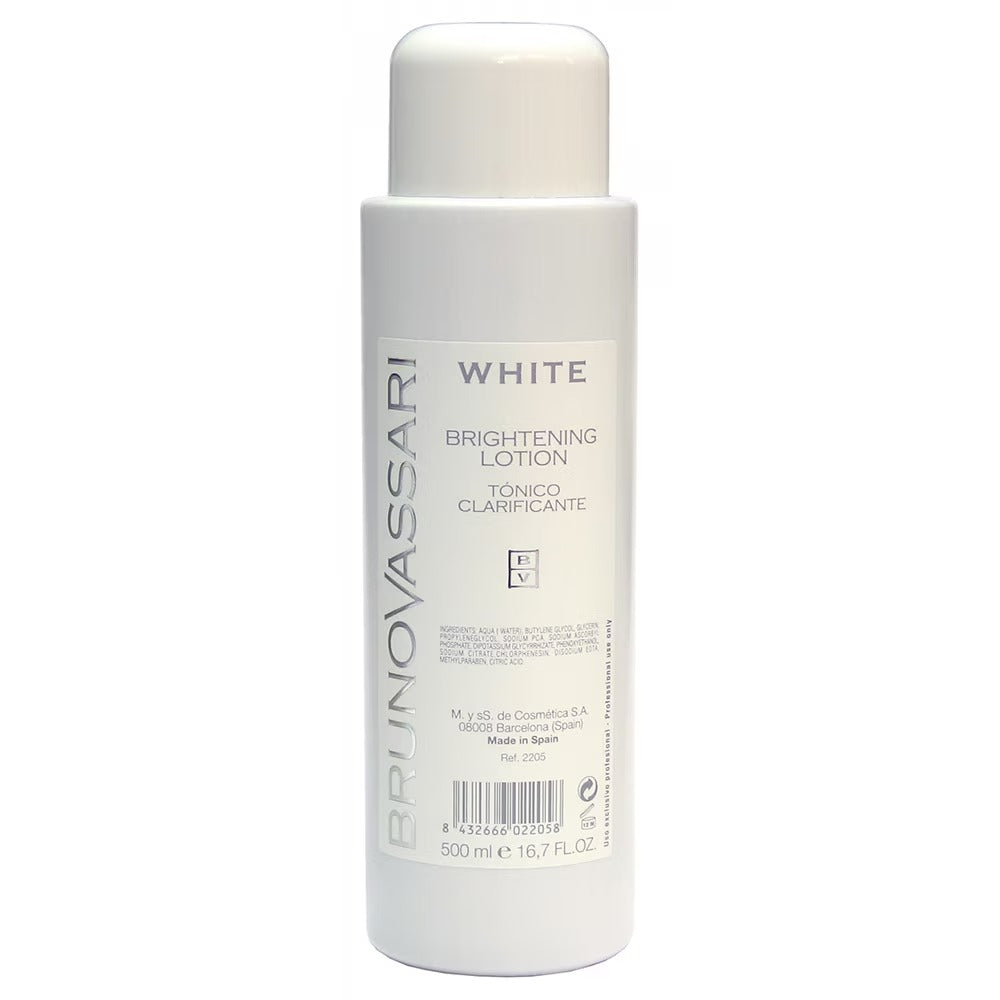 Bruno Vassari, White, Brightening, Tonic Lotion, For Face, 500 ml