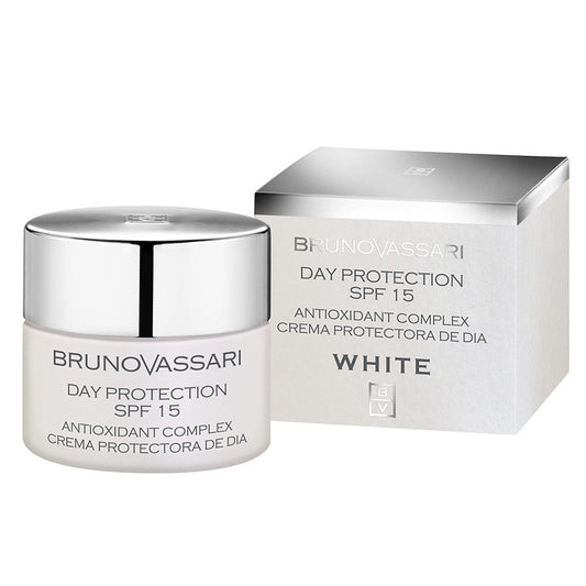 Bruno Vassari, White, Sun Protection, Day, Cream, For Face, SPF 15, 50 ml