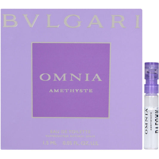 Bvlgari, Omnia Amethyste, Eau De Toilette, For Women, 1.5 ml *Vial