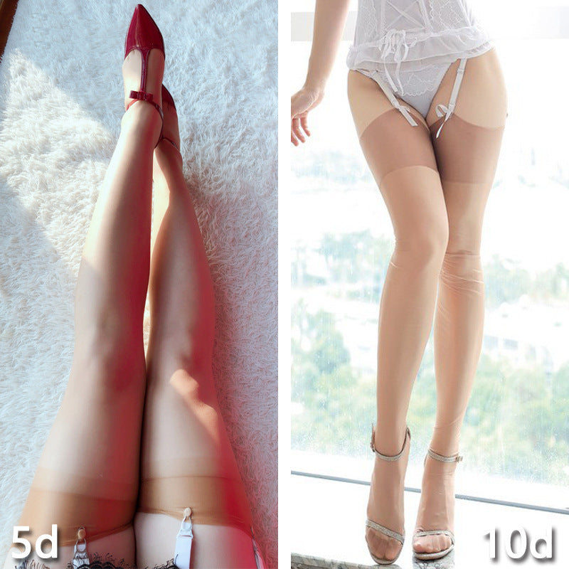 Retro Suspender Stockings Suit Ultra-thin