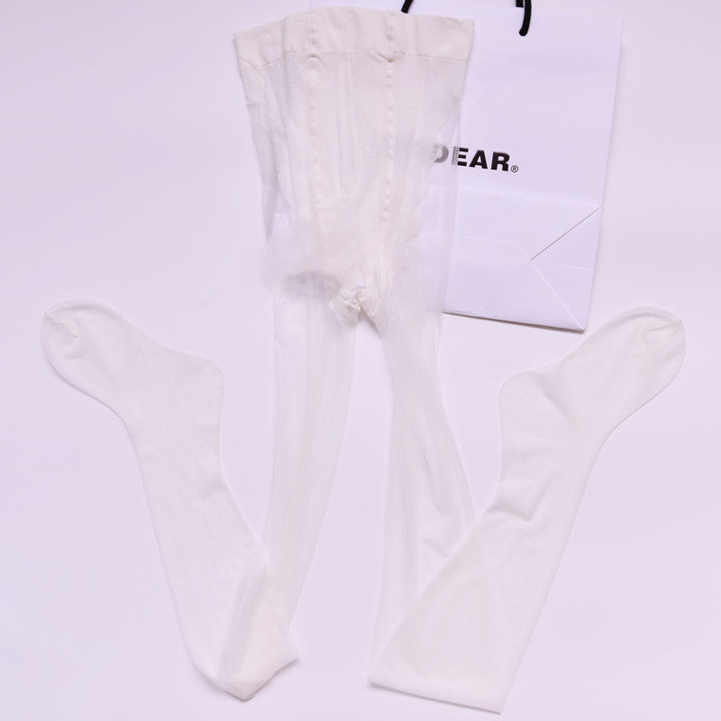 Plus Size Bikini Black Silk Stockings Female Thin And Silky Sheer Pantyhose