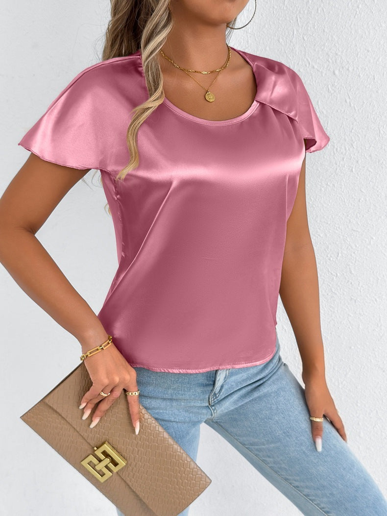 Summer T-shirt Short Sleeve High-end