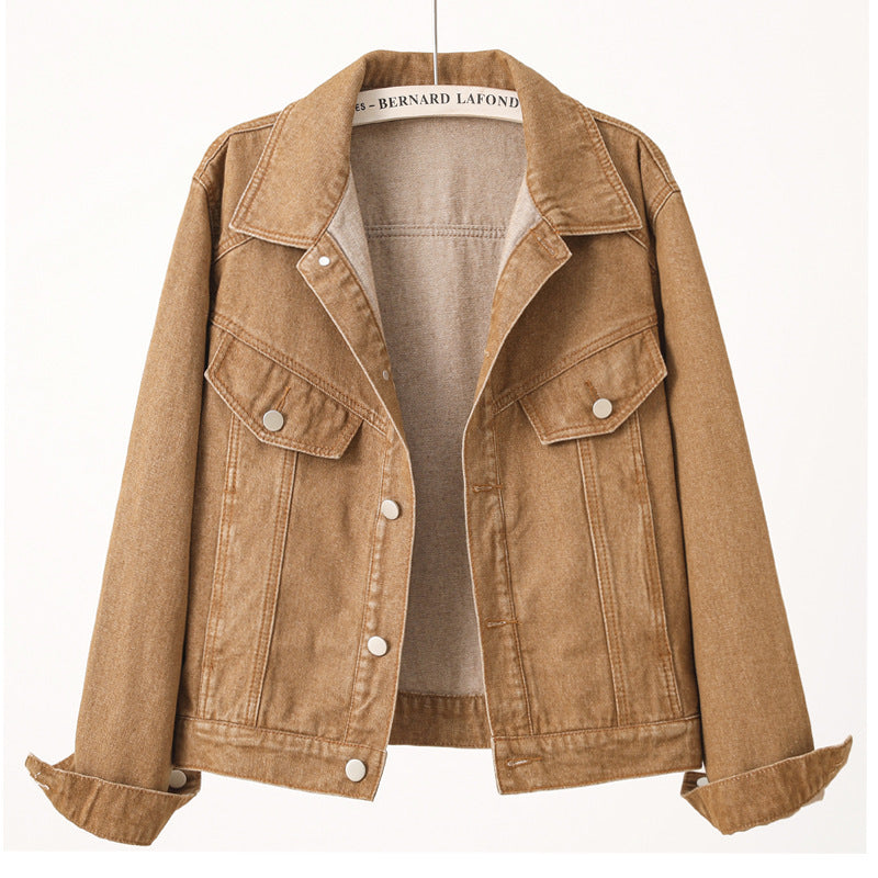 European And American Denim Jacket Coat