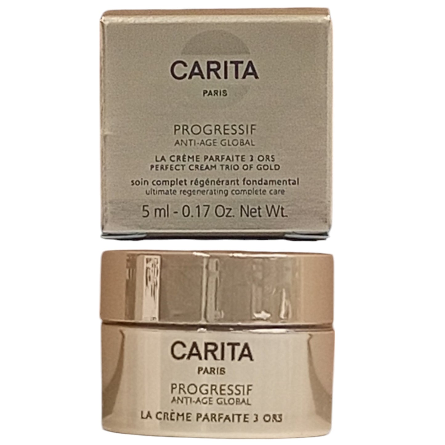 Carita Paris, Progressif Anti-Age Global, Anti-Ageing, Cream, For Face, 5 ml *Sample