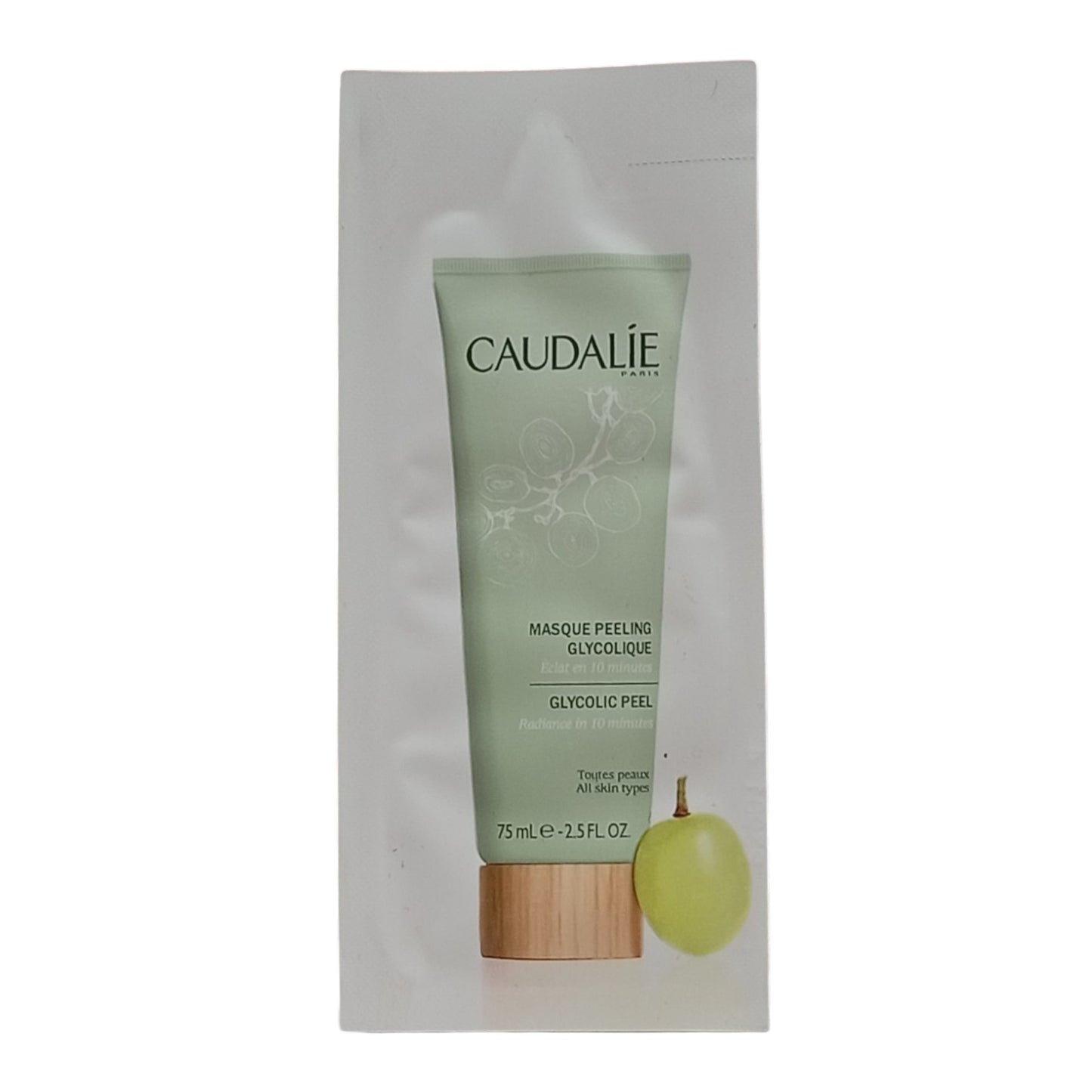 Caudalie, Vinoperfect, Glycolic Acid, Brightening, Weekly, Cream Mask, For Face, 3 ml *Sample