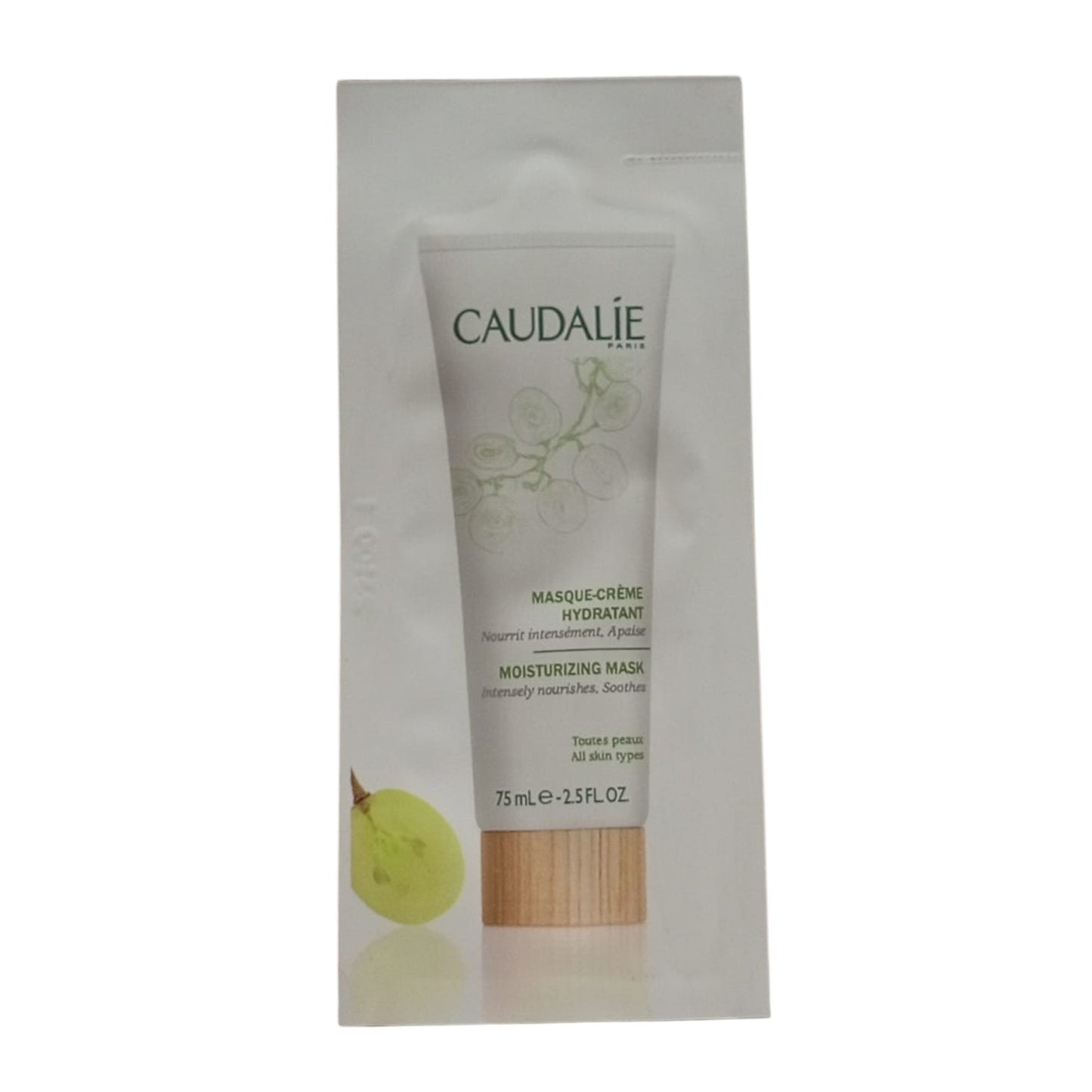 Caudalie, Vinosource-Hydra, Moisturizing, Cream Mask, For Face, 3 ml *Sample