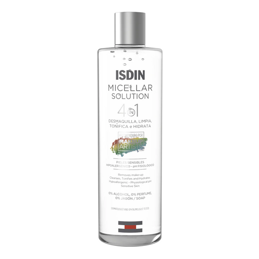 Isdin, 4 In 1, Purifying and Toning, Micellar Water, All Skin Types, 400 ml