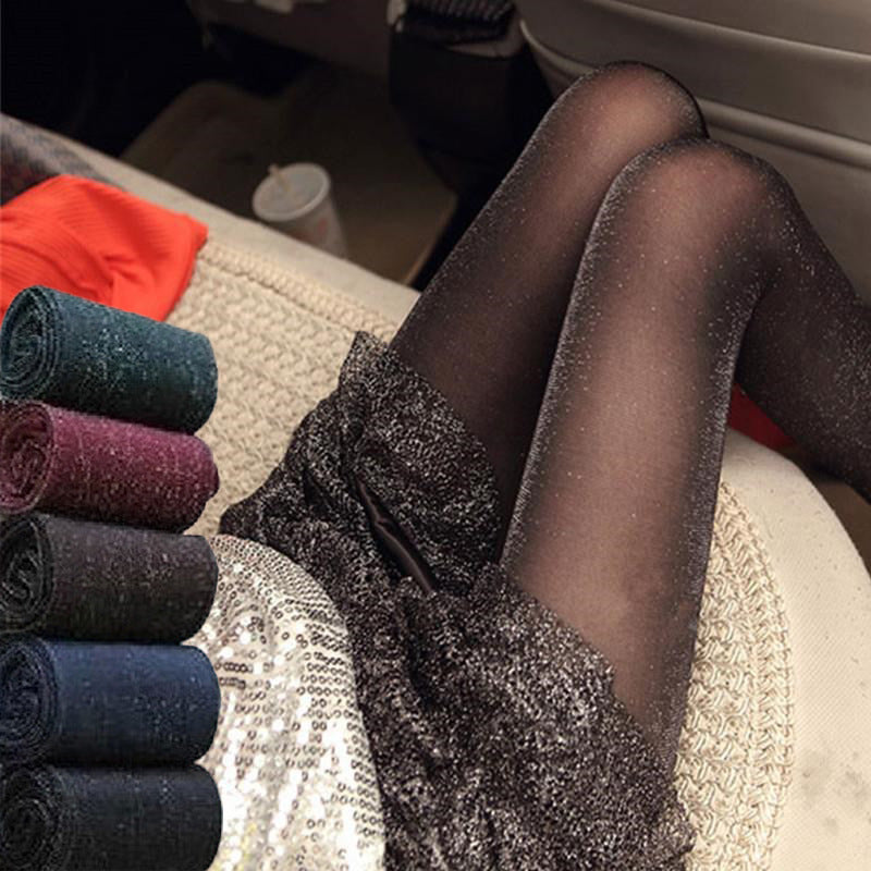 Sexy Women's Ultra-thin Pearl Shimmering Pantyhose