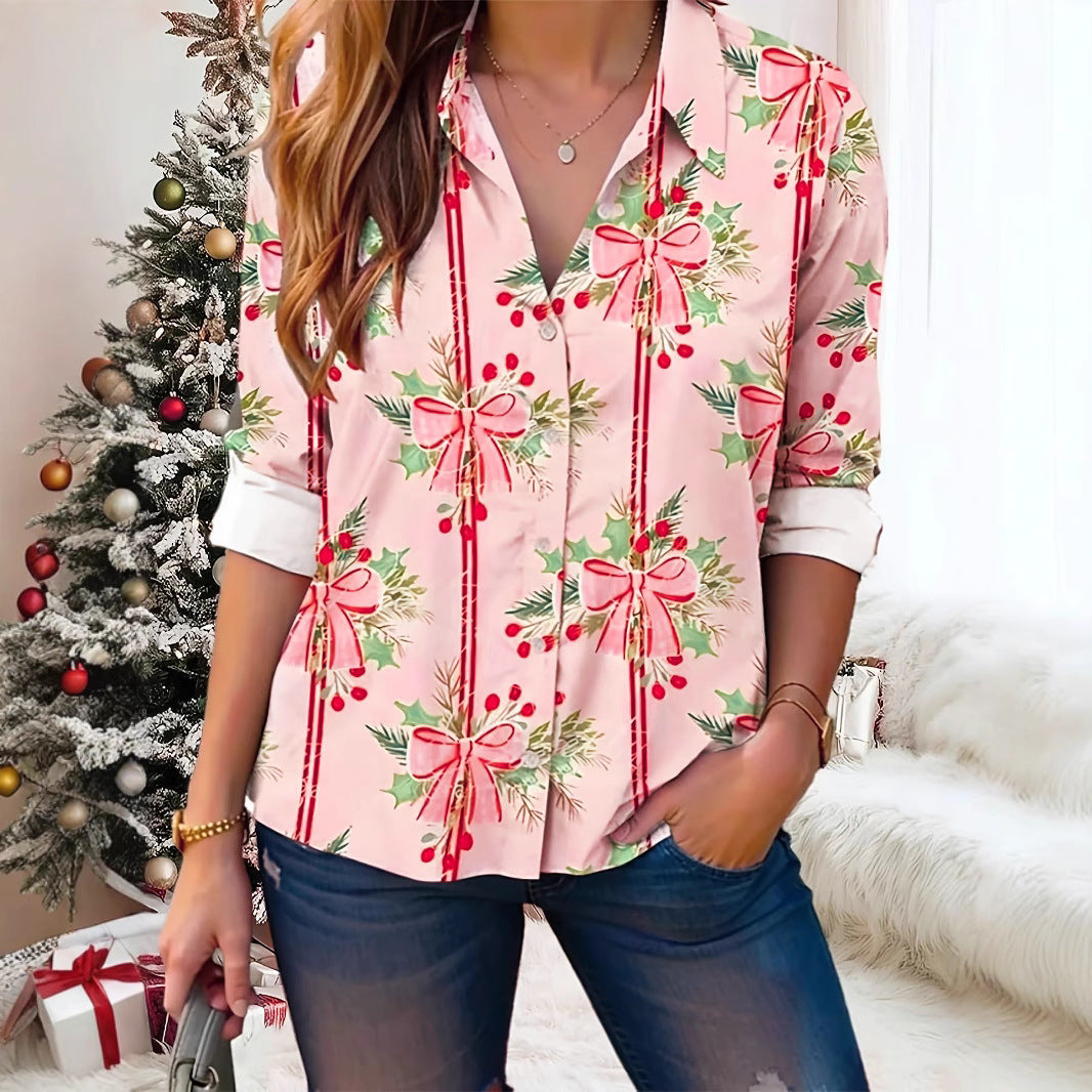 Fashionable New Womens Long-sleeve Shirt