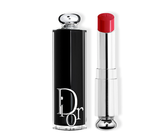 Christian Dior, Addict, Shine, Cream Lipstick, 758, Lady Red, Refillable, 3.2 g