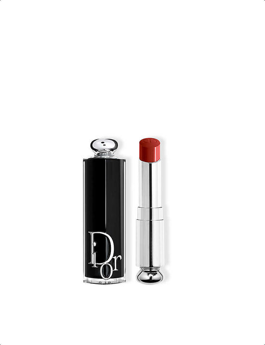 Christian Dior, Addict, Shine, Cream Lipstick, 845, Vinyl Red, Refillable, 3.2 g