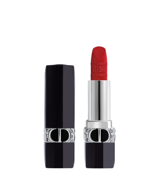 Christian Dior, Dior Rouge, Satin Matte, Cream Lipstick, Iconic Red, 3.5 g