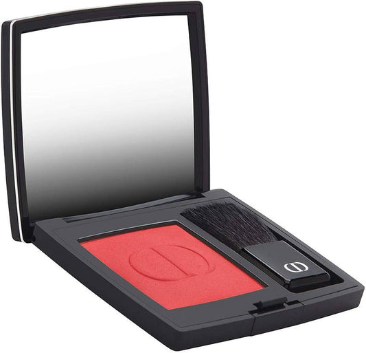 Christian Dior, Dior Rouge, Satin Finish, Blush Compact Powder, 999, Red, 6.7 g