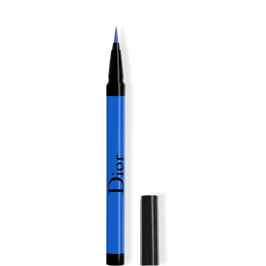 Christian Dior, Diorshow On Stage, Waterproof, Ultra-Flexible Felt Tip, Intense Color, Liquid Eyeliner, 181, Satin Indigo, 0.55 ml