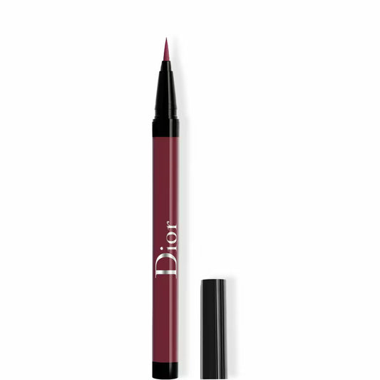 Christian Dior, Diorshow On Stage, Waterproof, Ultra-Flexible Felt Tip, Matte, Liquid Eyeliner, 866, Satin Maroon, 0.55 ml