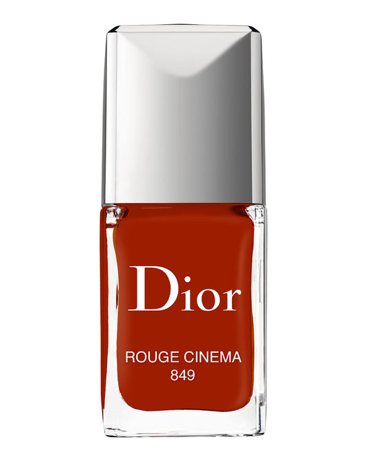 Christian Dior, Vernis, Gel-Effect, Nail Polish, 849, Rouge Cinema, 10 ml