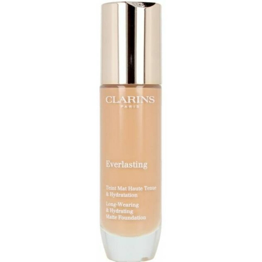 Clarins, Everlasting, Anti-Pollution, Liquid Foundation, 113, Chestnut, 15 ml *Tester
