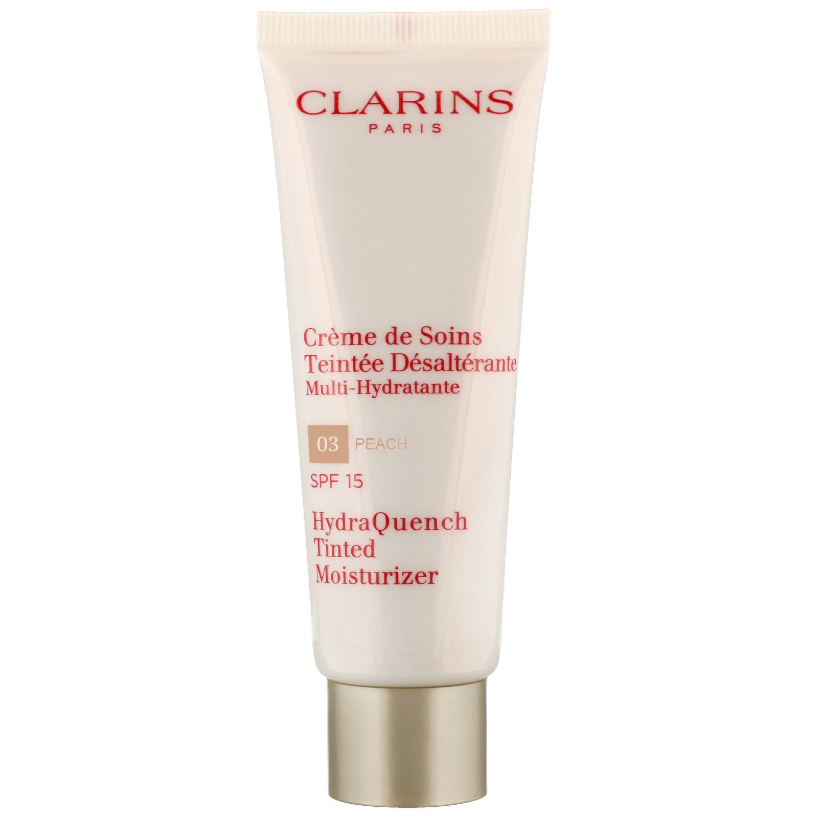 Clarins, Hydraquench, Hydrating, Cream Foundation, 03, Peach, SPF 15, 50 ml *Tester