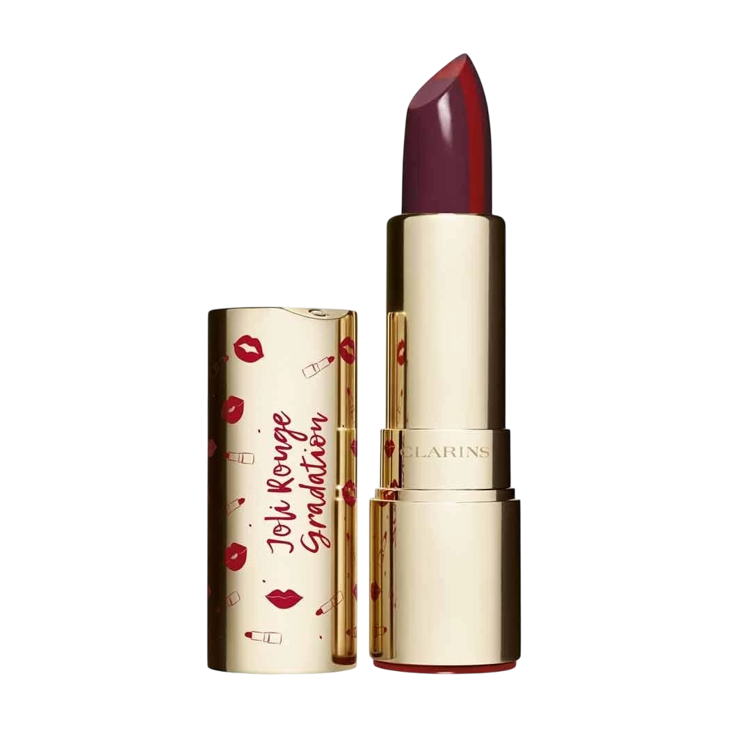Clarins, Joli Rouge, Cream Lipstick, 803, Plum Gradation, 3.5 g