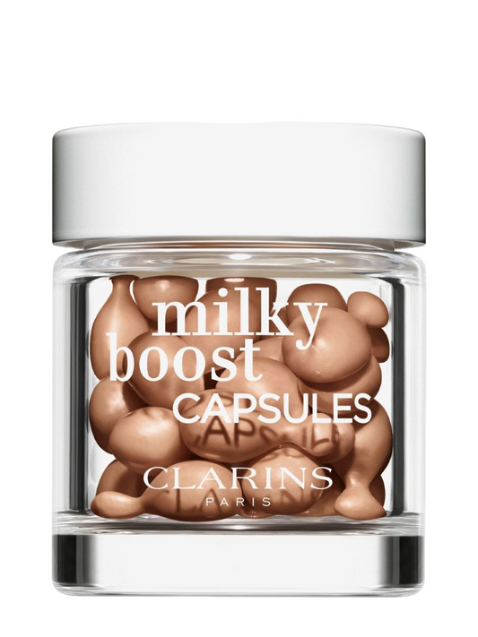 Clarins, Milky Boost, Radiance, Foundation Capsules, 01, 30 capsules, 0.2 ml