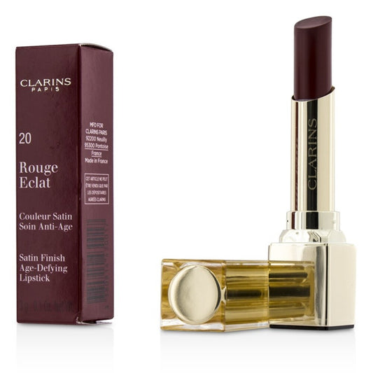 Clarins, Rouge Eclat, Long-Lasting, Cream Lipstick, 20, Red Fucsia, 3.5 g *Tester