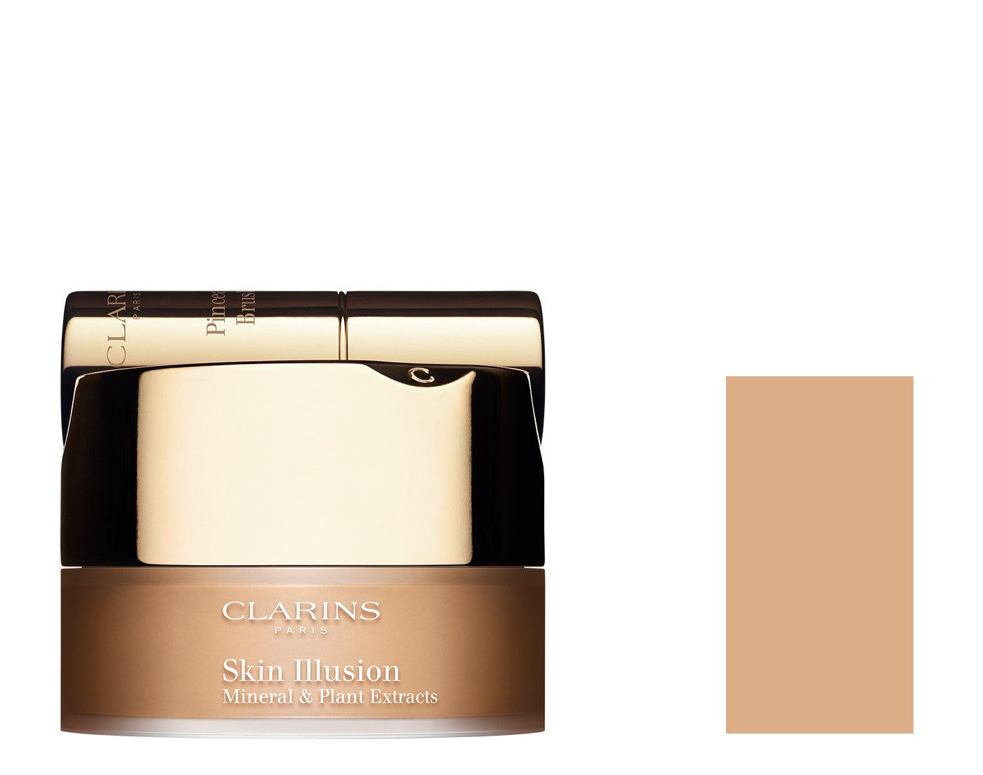 Clarins, Skin Illusion, Mattifying, Compact Foundation, 114, Cappucino, 13 g *Tester