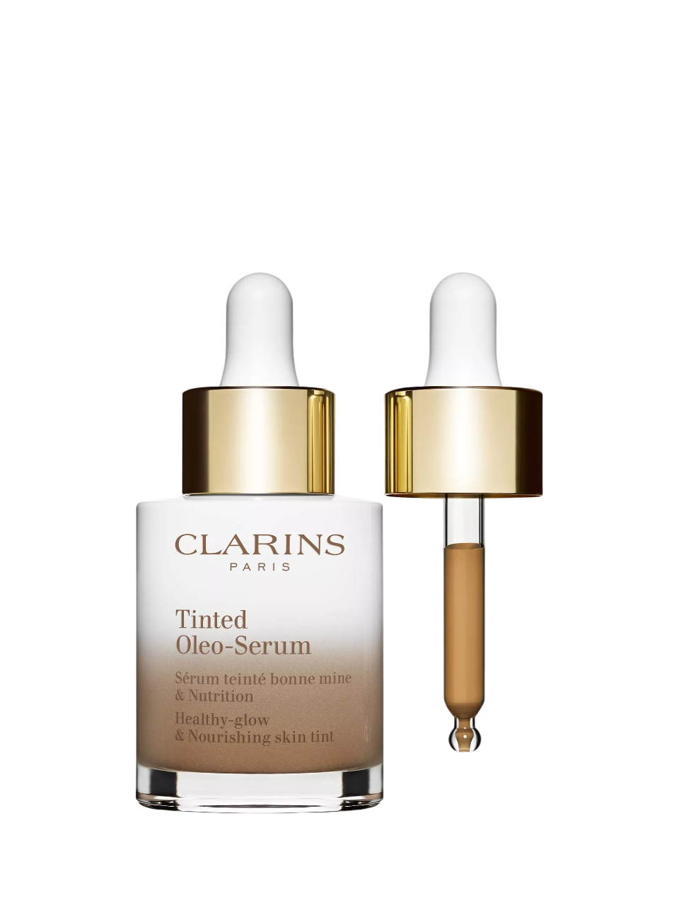 Clarins, Tinted Oleo, Glow, Serum Foundation, 02.5, 30 ml