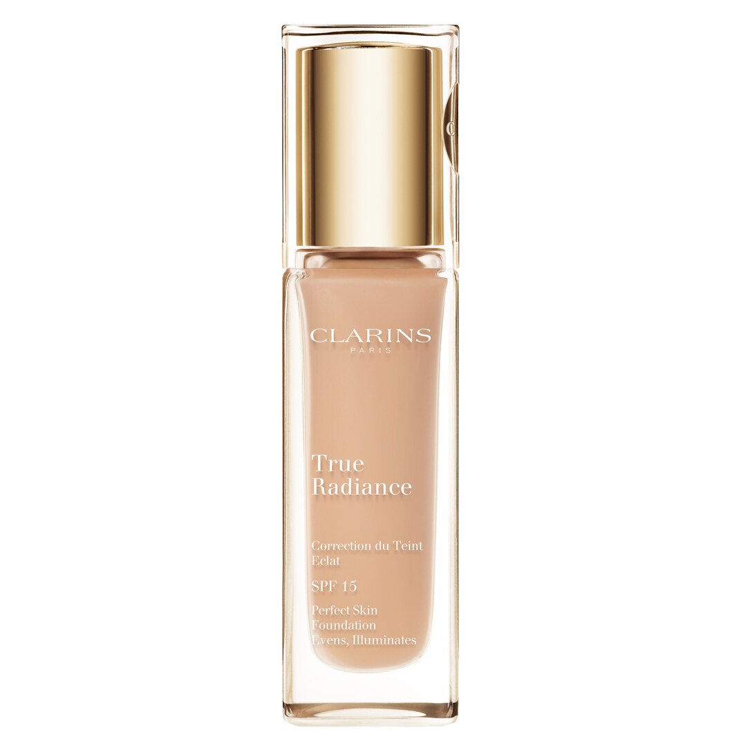 Clarins, True Radiance, Liquid Foundation, 110,5, Tawny, SPF 15, 15 ml *Tester