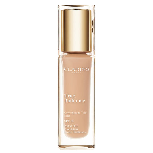 Clarins, True Radiance, Liquid Foundation, 110,5, Tawny, SPF 15, 15 ml *Tester