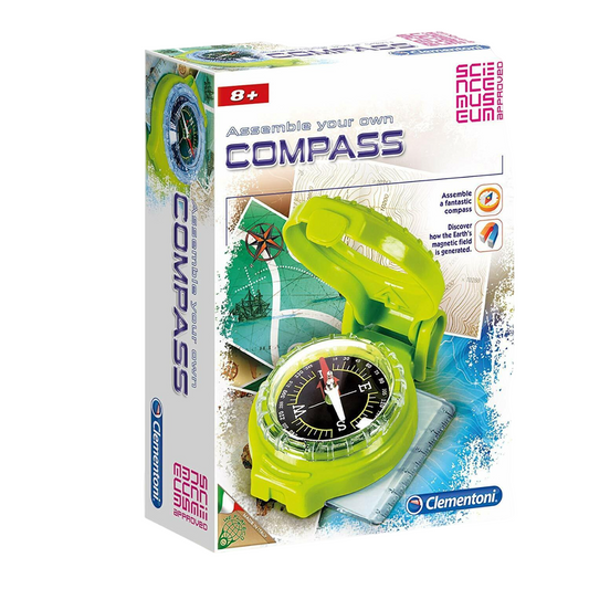 Clementoni, Science Museum, Compass, Construction Set, 61273, Unisex, 8+ years