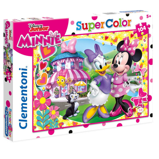 Clementoni, SuperColor, Minnie Mouse, Puzzle, For Girls, 5+ years, 104 pcs