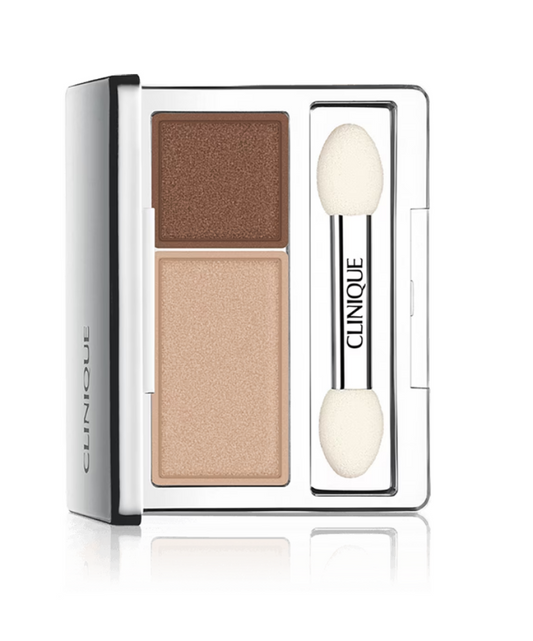 Clinique, All About Shadow Duo, Eyeshadow Powder, 402, Like Mink, 2.2 g *Tester