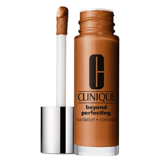 Clinique, Beyond Perfecting, Fragrance Free, Matte Finish, Liquid Foundation & Concealer 2-In-1, CN 28, Clove, 30 ml *Tester