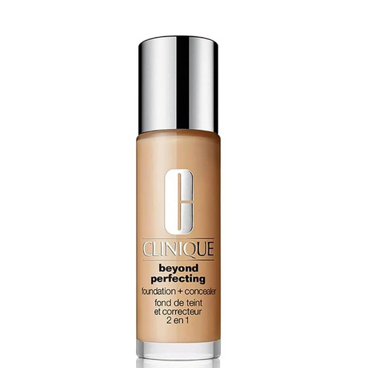 Clinique, Beyond Perfecting, Paraben-Free, Matte Finish, Liquid Foundation & Concealer 2-In-1, 01, Linen, 30 ml *Tester