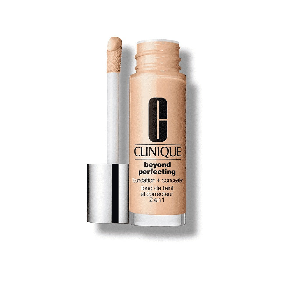 Clinique, Beyond Perfecting, Paraben-Free, Matte Finish, Liquid Foundation & Concealer 2-In-1, 18, Sand, 30 ml *Tester