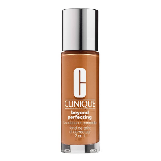 Clinique, Beyond Perfecting, Paraben-Free, Matte Finish, Liquid Foundation & Concealer 2-In-1, 23, Ginger, 30 ml