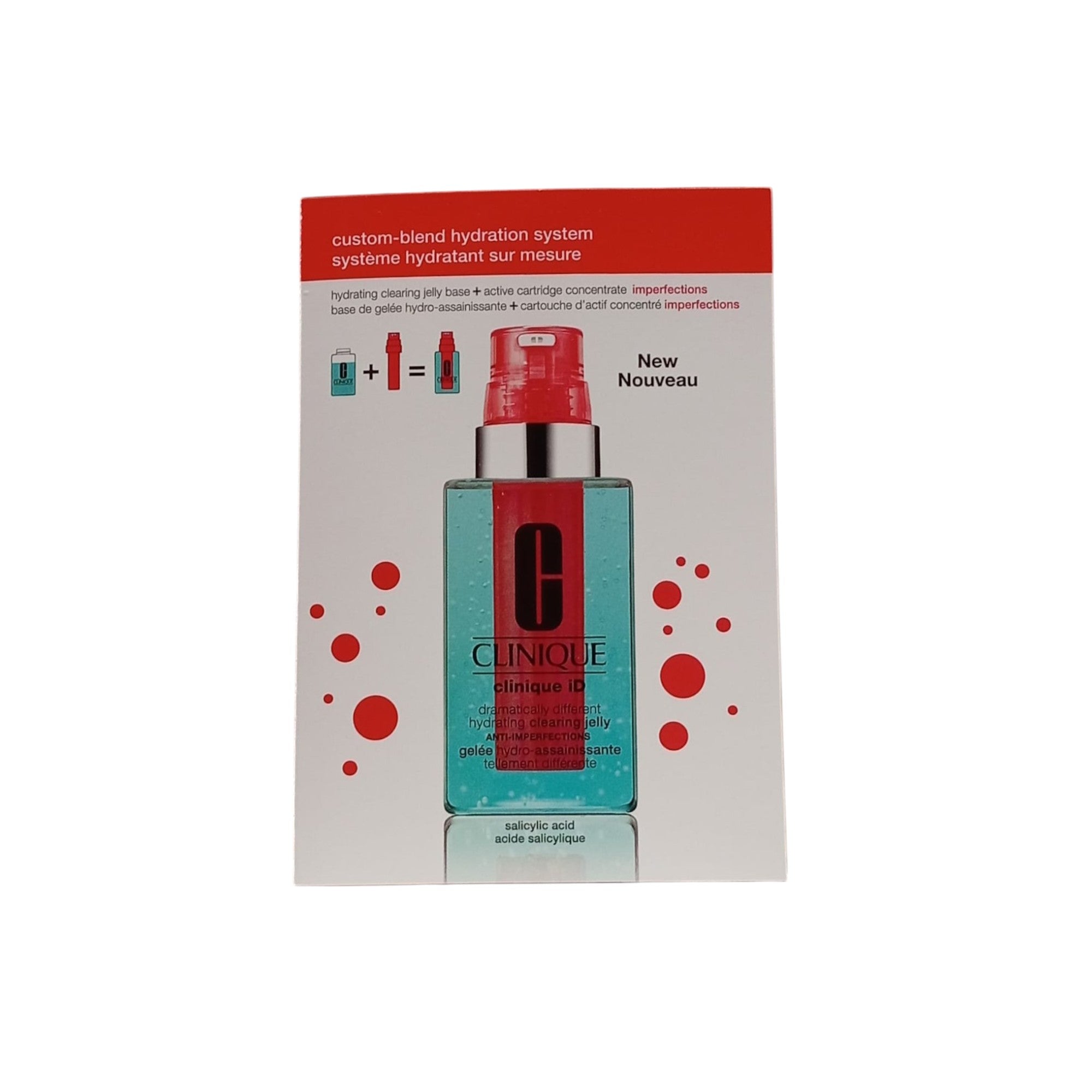 Clinique, Clinique iD Dramatically Different Hydrating Clearing Jelly Anti-Imperfections, Clear/Restore Surface, Day & Night, Local Treatment Gel, For Face & Neck, 1.5 ml *Tester