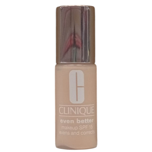 Clinique, Even Better, Paraben-Free, Hydrating, Liquid Foundation, CN 0.5, Shell, SPF 15, 10 ml *Tester