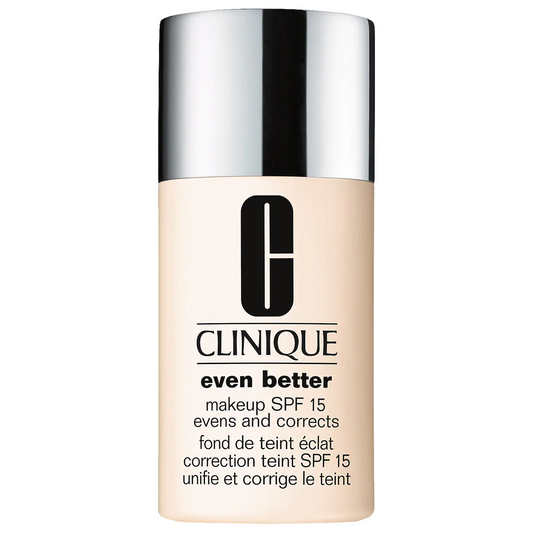 Clinique, Even Better, Paraben-Free, Hydrating, Liquid Foundation, CN 0.75, Custard, SPF 15, 30 ml *Tester
