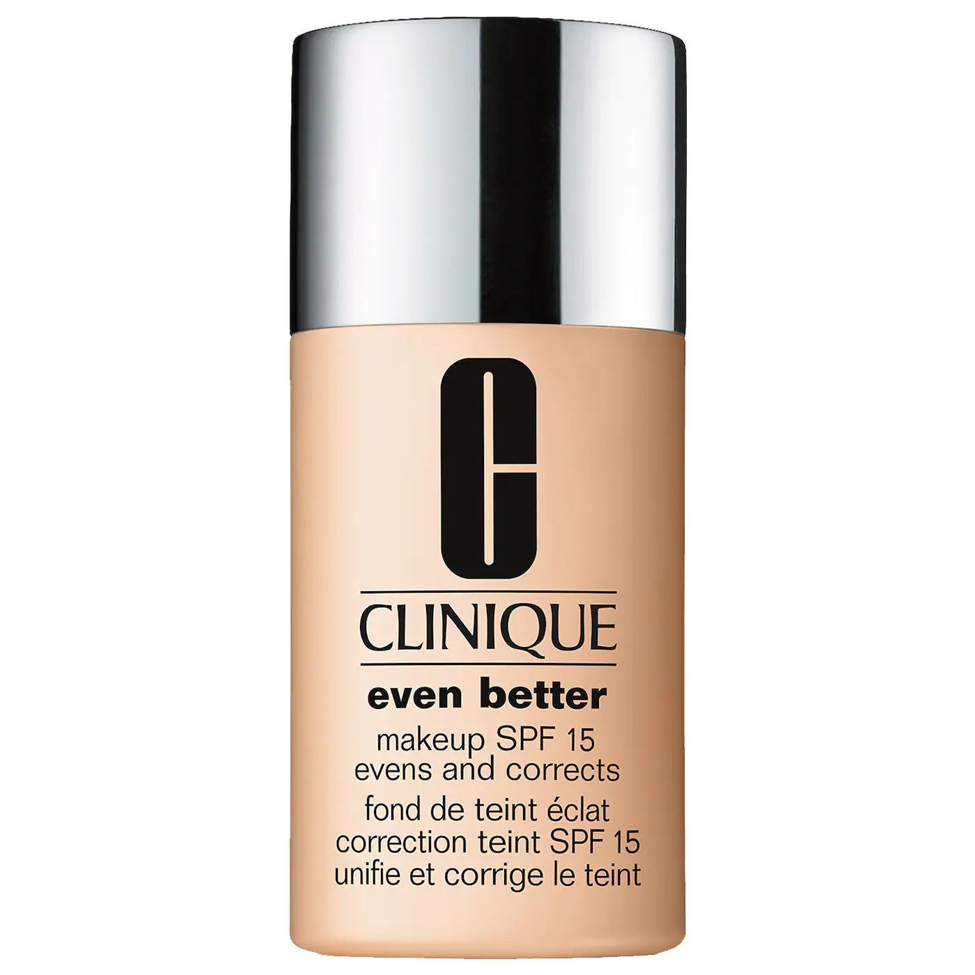 Clinique, Even Better, Paraben-Free, Hydrating, Liquid Foundation, CN 40, Cream Chamois, SPF 15, 30 ml *Tester