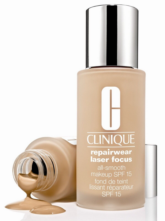 Clinique, Repairwear Laser Focus, Smoothing, Liquid Foundation, 10, Sand, SPF 15, 15 ml *Tester
