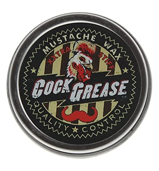 Cock Grease, Extra Stiff, Beard Wax, 15 g